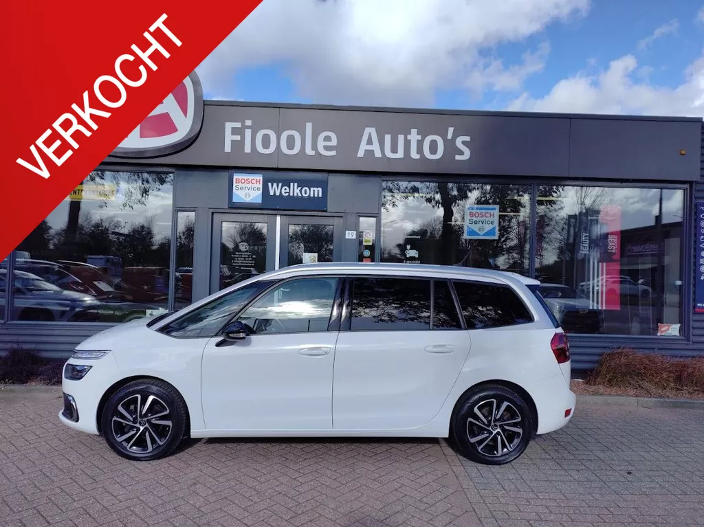 Citroen Grand C4 SpaceTourer 1.5 BlueHDI Automaat, Camera, PDC V+A, Trekhaak, 7 zits, mooie auto!