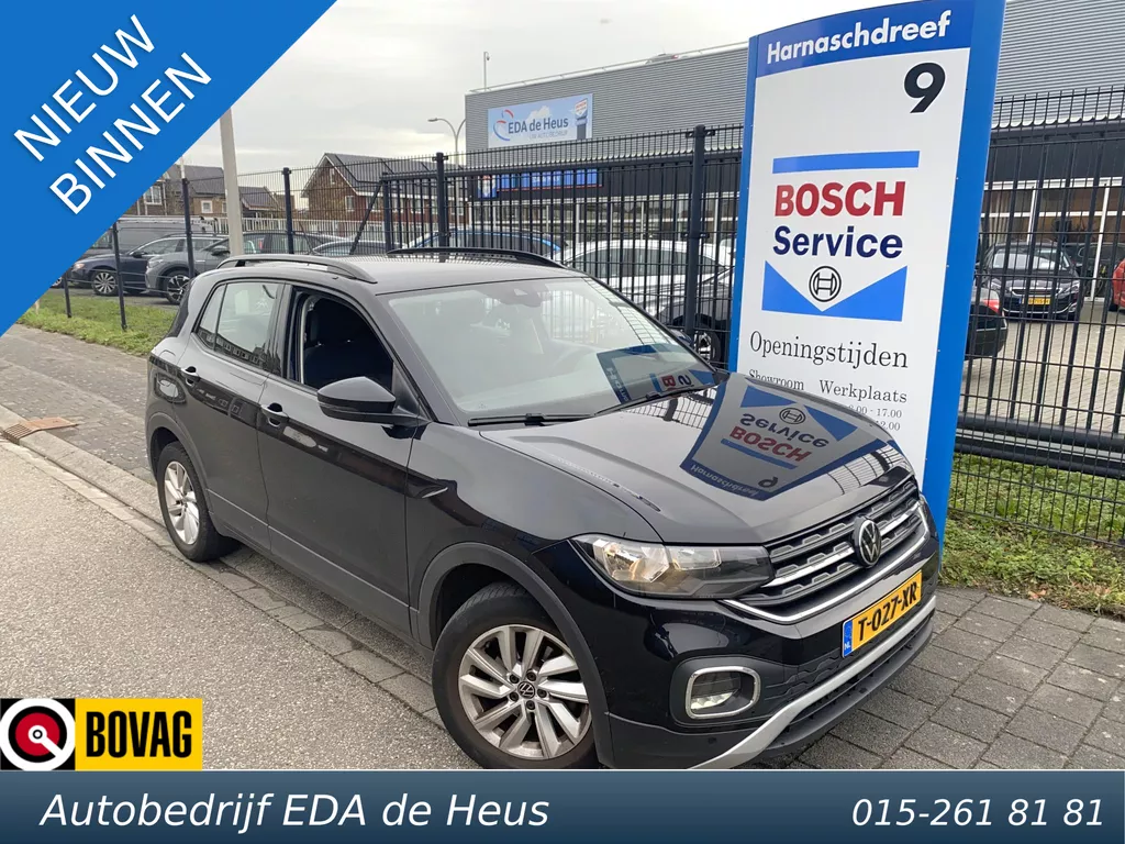 Volkswagen T-Cross 1.0 TSi DSG7-automaat Life met o.a. draadloze App Connect, parkeersens, cruise adapt., clima, etc.