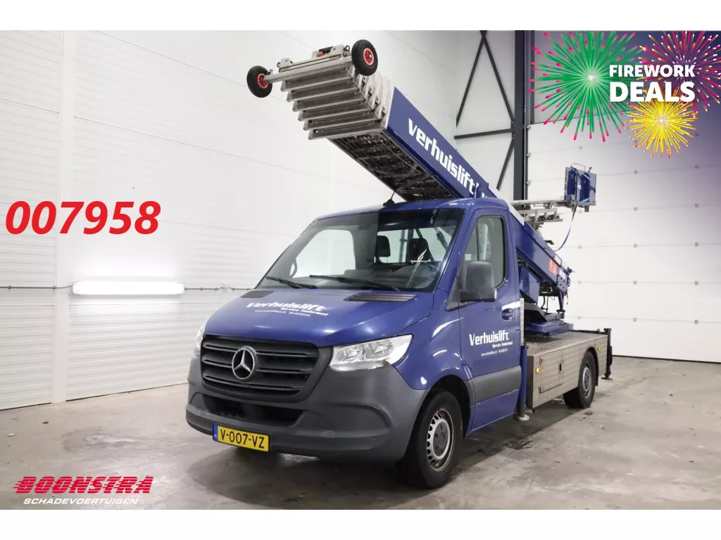 Mercedes-Benz Sprinter 314 CDI Klaas 29m verhuislift PTO Airco Cruise
