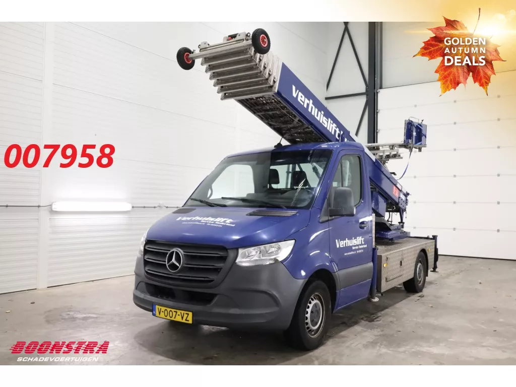 Mercedes-Benz Sprinter 314 CDI Klaas 29m verhuislift PTO Airco Cruise