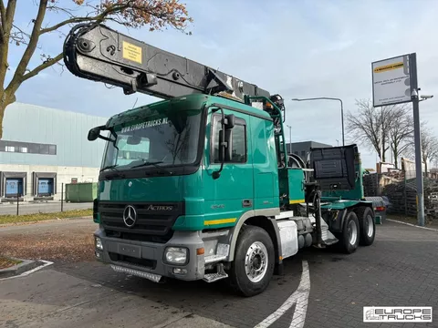 Mercedes Actros 2646 Full Steel - Automatic - Grue/Crane - Airco T07051