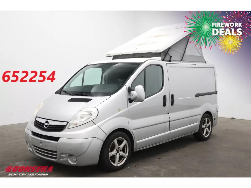 Opel Vivaro 2.0 LPG Aufstelldach / Hefdak Airco PDC AHK camper