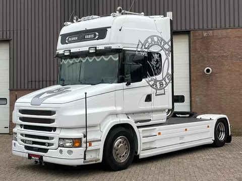Scania T T500 V8 / Retarder / Full Air / Euro5 / Torpedo Hauber / Leather interior / 490 WB / TOP !!