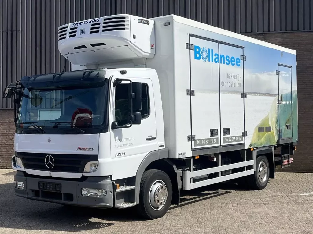 Mercedes-Benz Atego 1224 6-cilinder / Thermoking Spectrum TS / Bi-Multitemp / Dubbele verdamper / 2 compartimenten / Zijdeuren / Only 325.844 km / Airco / TOP !!