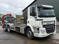 DAF CF 480 HAAKARM/ROLL-OFF TIPPER Foto