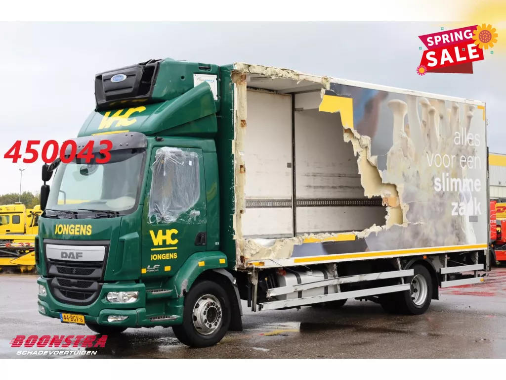 DAF LF 210 FA LBW Carrier Transicold 2xCompartments 313.910 km!