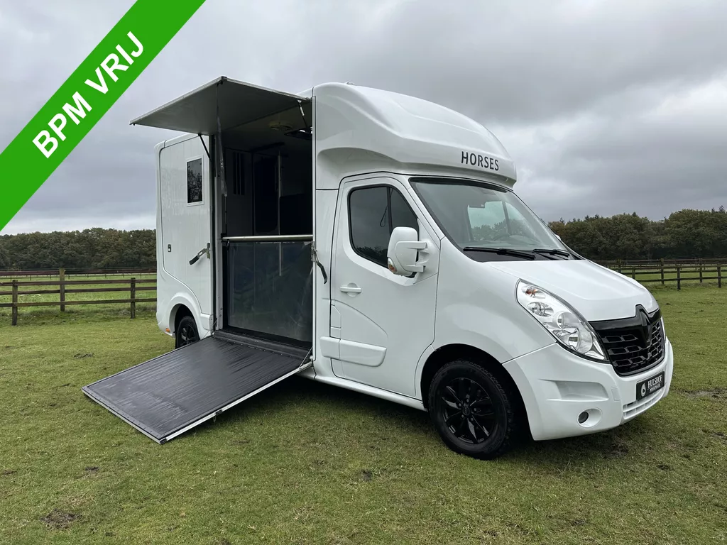 Roelofsen Parados 2-paards paardenvrachwagen Aluminium opbouw automaat! B-rijbewijs