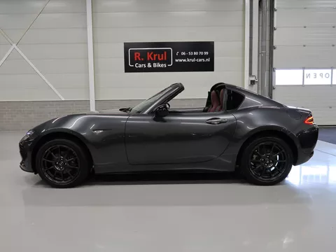 Mazda MX-5 RF 1.5 SkyActiv G Edition 100 BOSE Leder Navi Matrix-LED App connect Stoelverwarming Camera DAB Cruise control PDC Dealer onderhouden Keyless