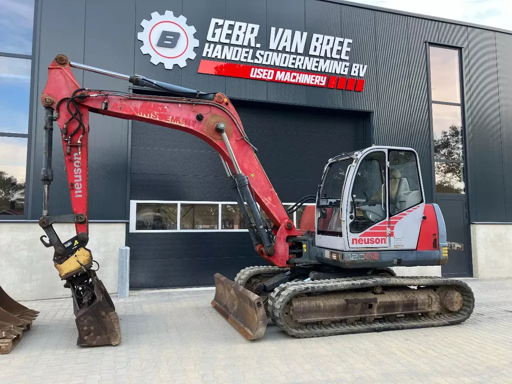 Neuson 12002RD midigraver/graafmachine/rupskraan