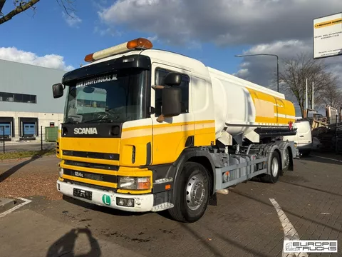 Scania 124 420 Steel/Air - Manual - 18.000 Ltr - ADR/Benzin/Diesel/Oil T06988