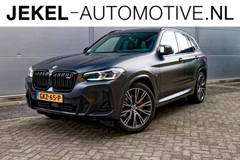 BMW X3 M40i xDrive High Executive 21&quot;, H/K, HUD, Trekhaak, Panoramadak, Frozen Grey Individual lak, Full Option NP &euro; 126.289,=