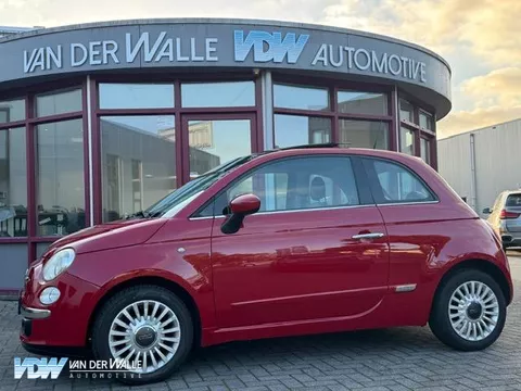 Fiat 500 1.2 Lounge Panoramadak, Climatronic