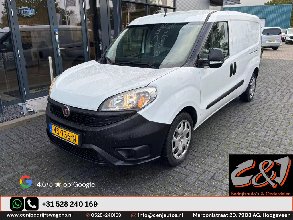 Fiat Dobl&ograve; Cargo 1.4 T-Jet Natural Power L2H1 Maxi CNG dubbele schuifdeur