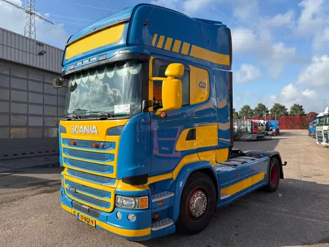 Scania R R410 retarder,2x tank,King of road,leer,Top streamline,NL truck,
