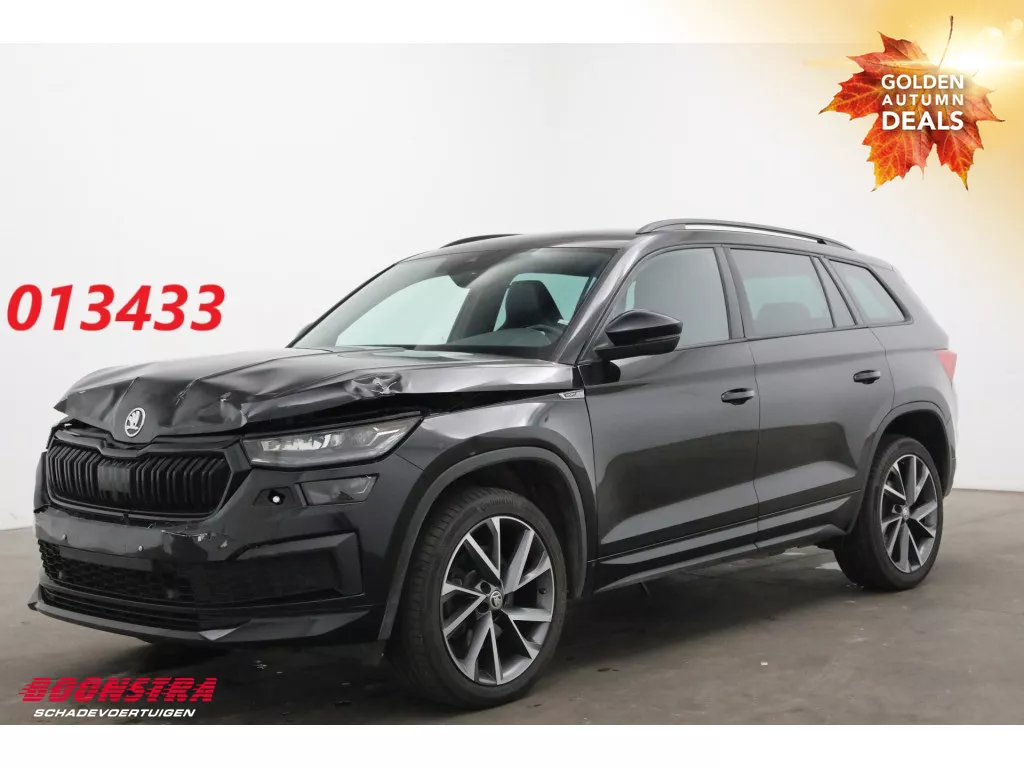 &Scaron;koda Kodiaq 2.0 TDI 200 PK DSG 4X4 Sportline LED ACC Memory Canton Camera AHK