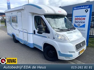 Adria mobil Adriatik Coral Sport S 573 DS goed onderhouden met o.a. airco, cruise, camera, 4 slaapplaatsen, etc.