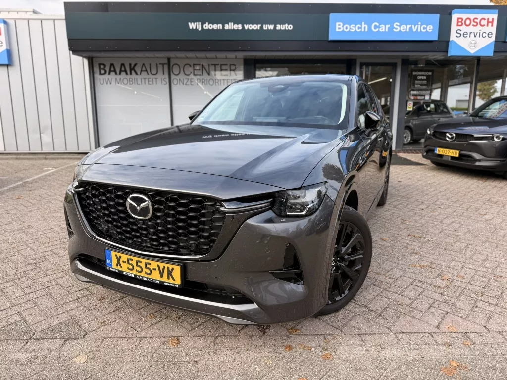 Mazda CX-60 2.5 PHEV Homura | Trekhaak | Stoelverwarming | Adaptive Cruise C Mazda CX-60 2.5 PHEV Homura | Trekhaak | Stoelverwarming | Adaptive Cruise C