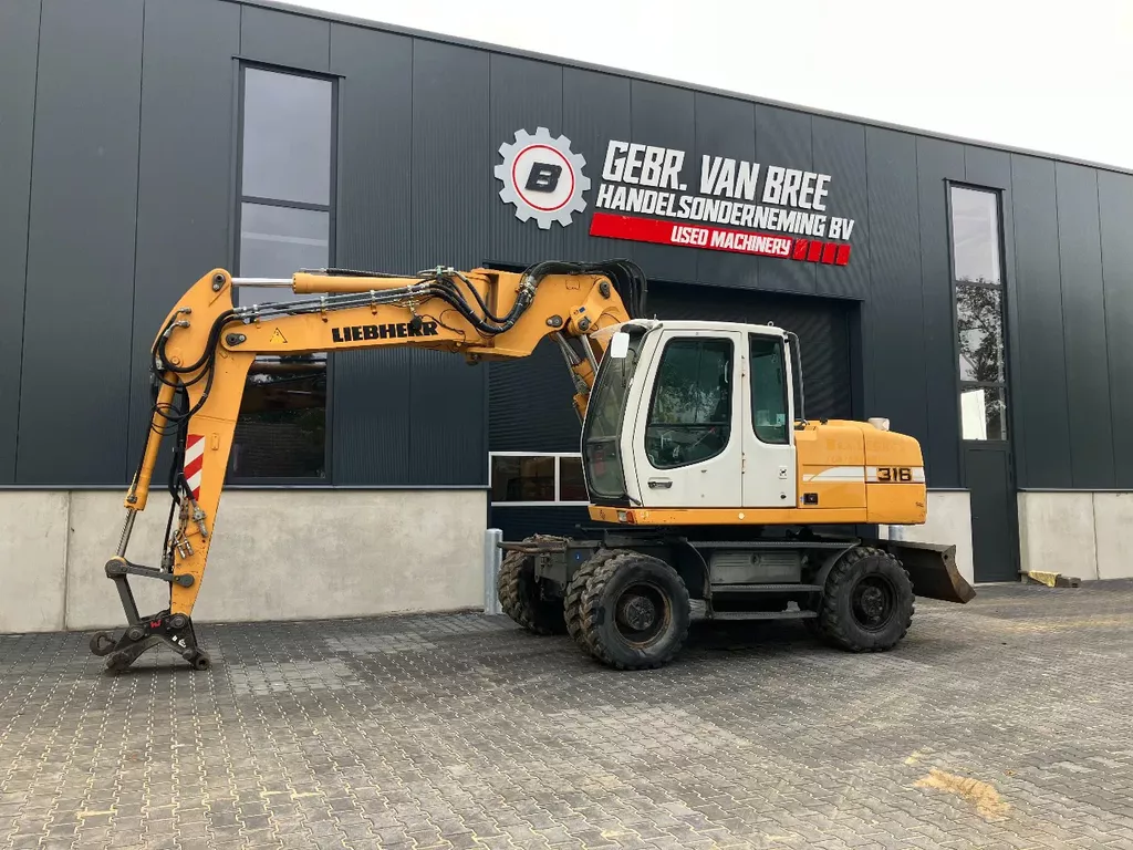Liebherr A316 litronic mobiele kraan/graafmachine