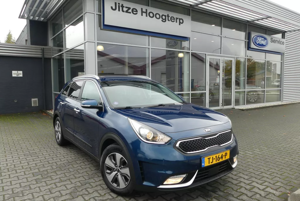Kia Niro 1.6 GDi Hybrid BusinessLine TREKHAAK (1.300KG), LEER, ADAPT. CRUISE, CLIMA, NAVI, WINTER PACK, CAMERA, 99.350KM
