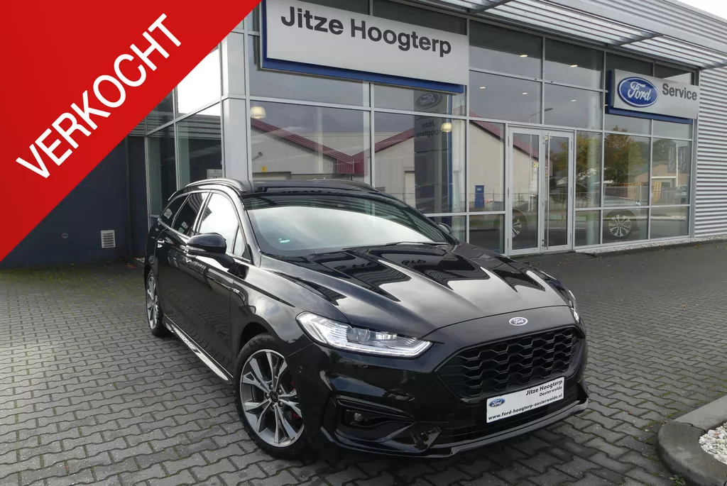 Ford Mondeo Wagon 2.0 IVCT HEV ST-Line ELEKT. TREKHAAK (750KG), ADAPT. CRUISE, MEMORY SEATS, WINTER PACK, CLIMA, NAVI, 74.975KM