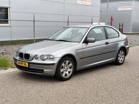 BMW 3-serie Compact 316ti Black&amp;Silver