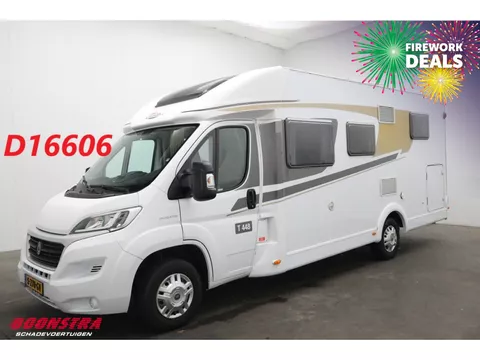 Fiat Ducato Carado T 448 Capron 2.3 130 PK Automaat Fransbed Schotel Hefbed Zonnepaneel Airco Cruise