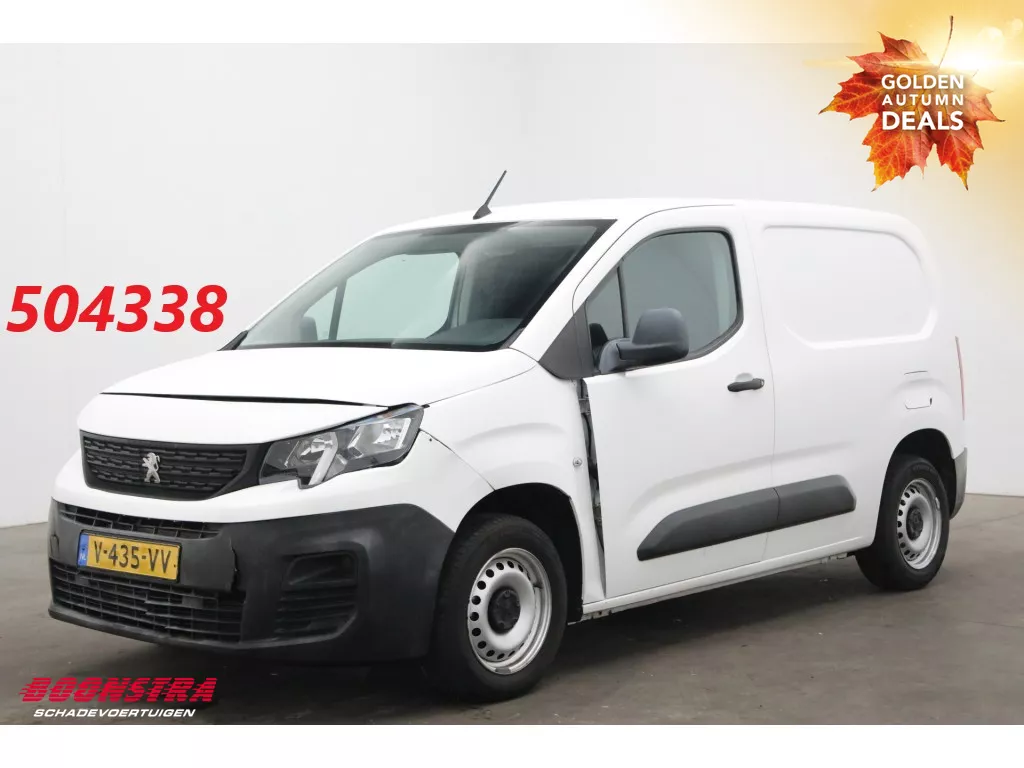 Peugeot Partner 1.6 BlueHDI Pro Airco Cruise Schuifdeur Trekhaak Peugeot Partner 1.6 BlueHDI Pro Airco Cruise Schuifdeur Trekhaak