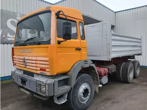 Renault G340 Manager Maxter , 6x4 , 3 Way Tipper , Full Spring Suspension