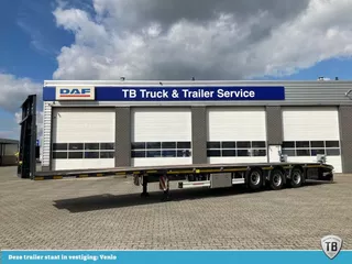 K&auml;ssbohrer SPS HM 3 / 0N - 18 / 27 Vlakke mega trailer met liftas, 12x rongen, naloop gestuurd en kist voor de oprijplaten