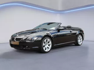 BMW 6 serie Cabrio 650 Ci Cabriolet High Executive/Youngtimer/Apple Carplay/Cruise&amp;Clima Control/Prof.Navigatie/Lederen bekleding/Bi-Xenon/Keyless-Go (MET GARANTIE*)