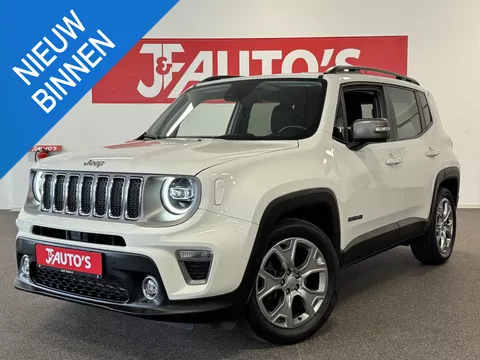 Jeep Renegade 1.3T Limited NAVIGATIE, FULL-LED, CRUISE, 150PK