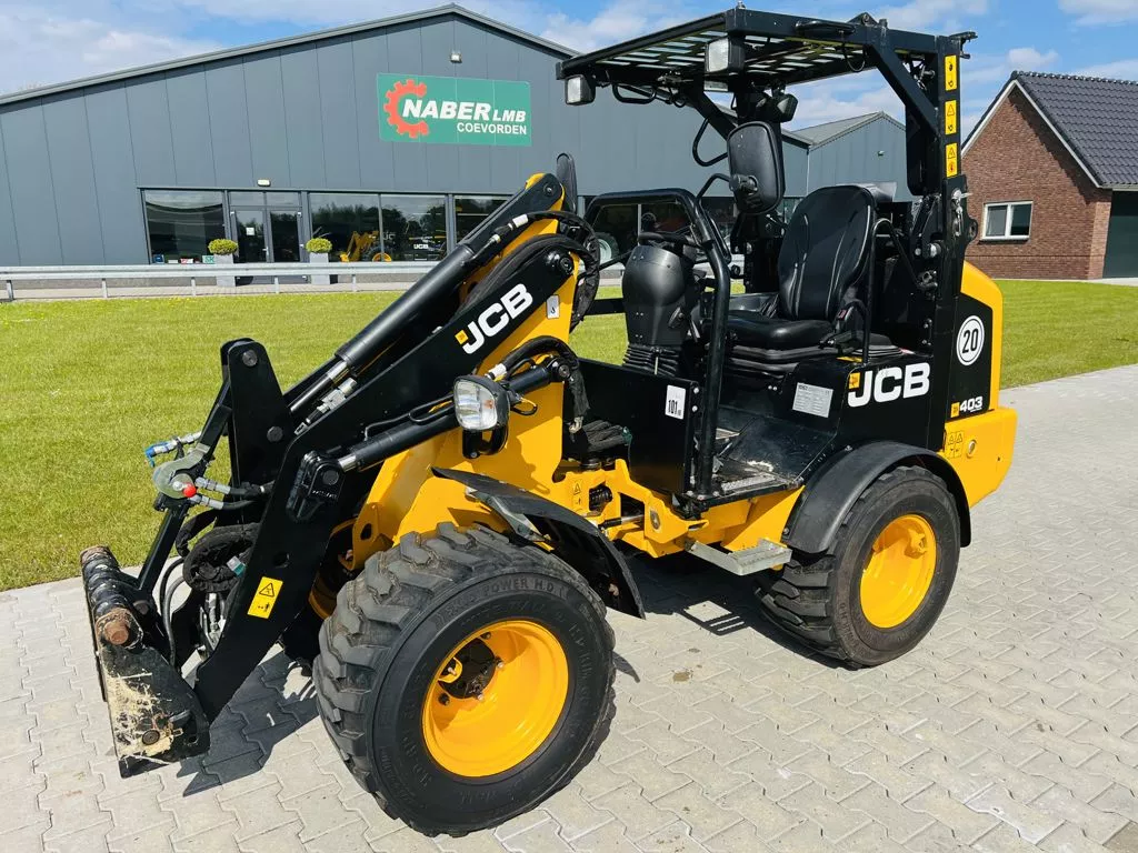 JCB 403 Smart Power met klapdak