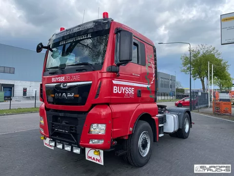 MAN TGX 18.500 Steel/Air -Belgian Truck - Hydrodrive - 4x4 - Hydraulics T05533