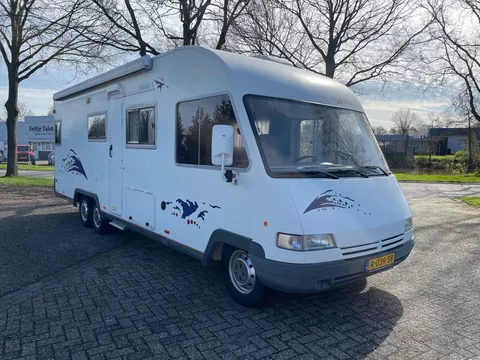 Fiat Ducato 14 Frankia L760 Lage kilometers! | Airco | Ringverwarming | Luifel | Aggregaat