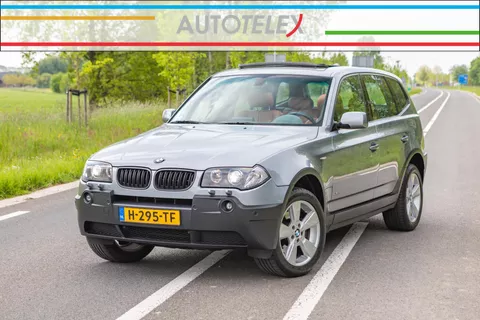 BMW X3 3.0i Executive ☑ Leer ☑ Nav ☑ Lichtm velgen