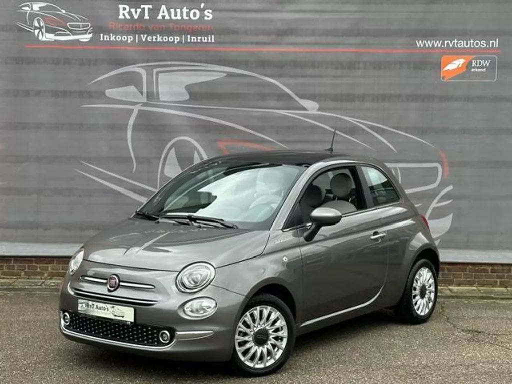 Fiat 500 1.0 Hybrid Dolcevita Nieuwstaat ,Carplay,Panoramadak