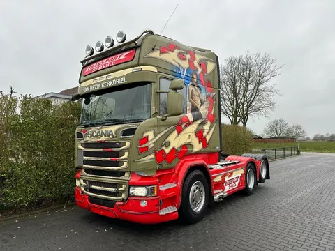 Scania R R580 V8 Full air-retarder-6x2-eur0 6