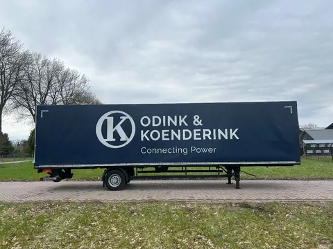 DRAF BE OPLEGGER 7 TON HUIFZEILEN MET LAADKLEP 750 KG