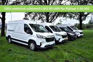 Maxus eDeliver9 gesloten bestelwagen 100% Elektrisch L3H2 89 kWh