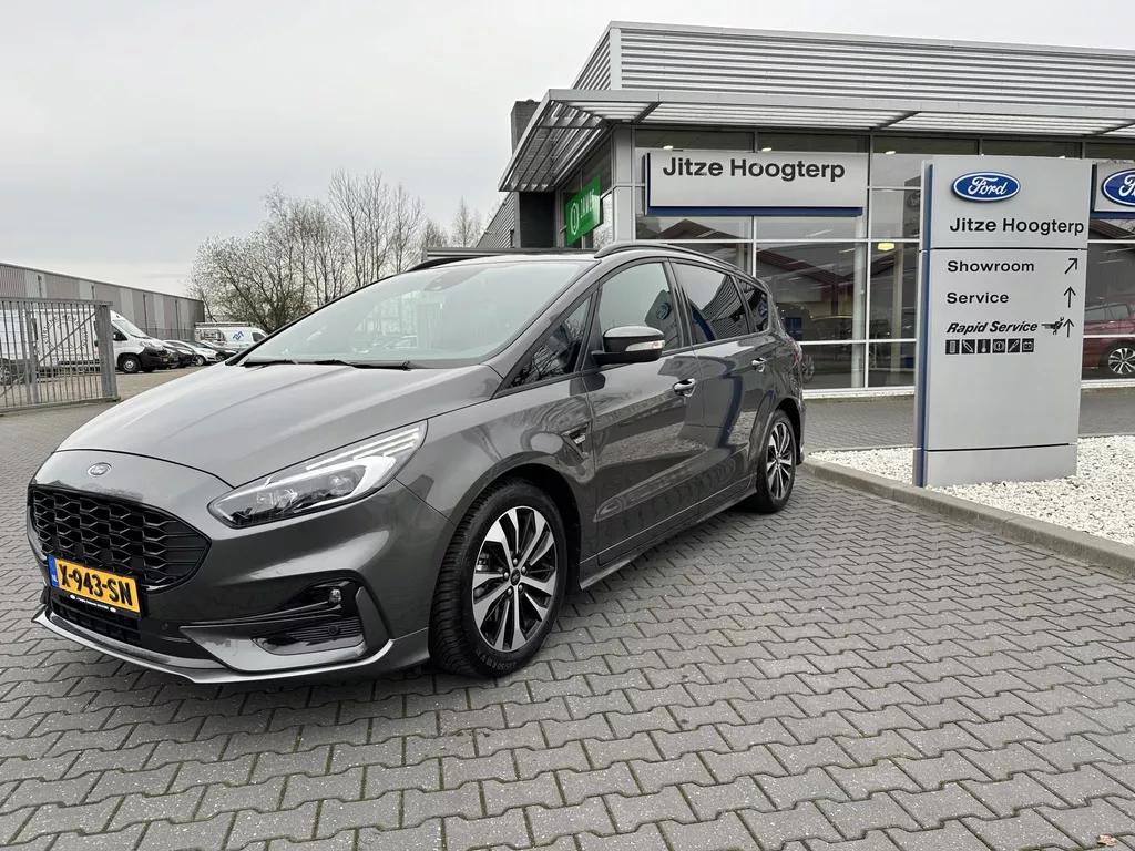 Ford S-Max Hybride 2.5  190 pk ST-Line 7pers. AUTOMAAT, Camera, Winter Pack, Navi, Adapt. Cruise.
