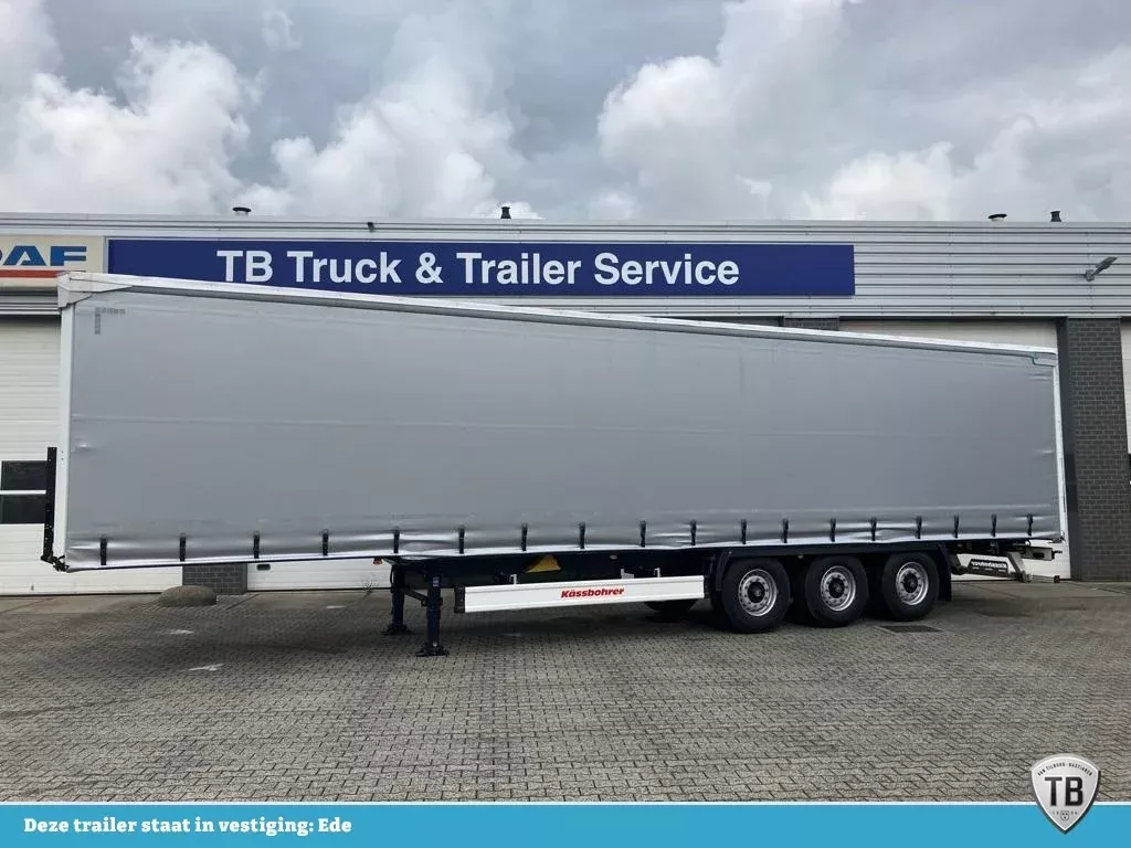 KAESSBOHRER SCS X / 90 - 12 / 27 Schuifzeilen met twee liftassen en hefdak 500mm