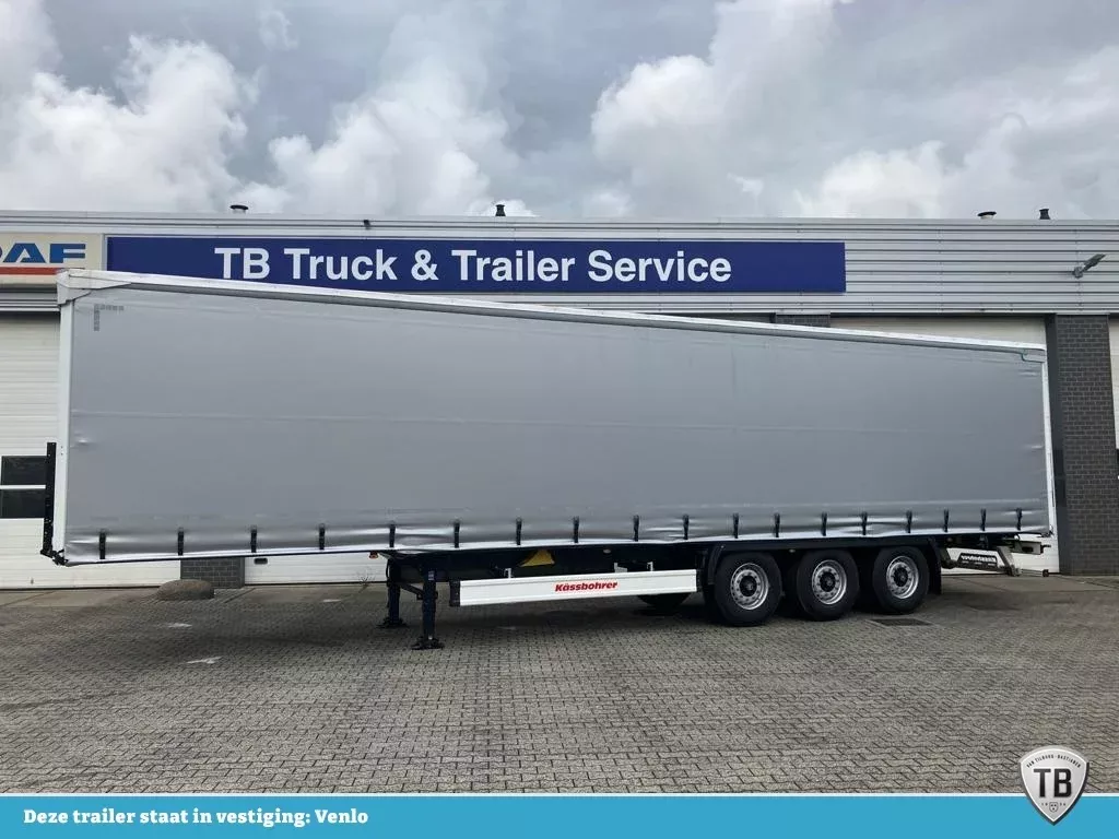 KAESSBOHRER SCS X / 90 - 12 / 27 Schuifzeilen met twee liftassen en hefdak 500mm