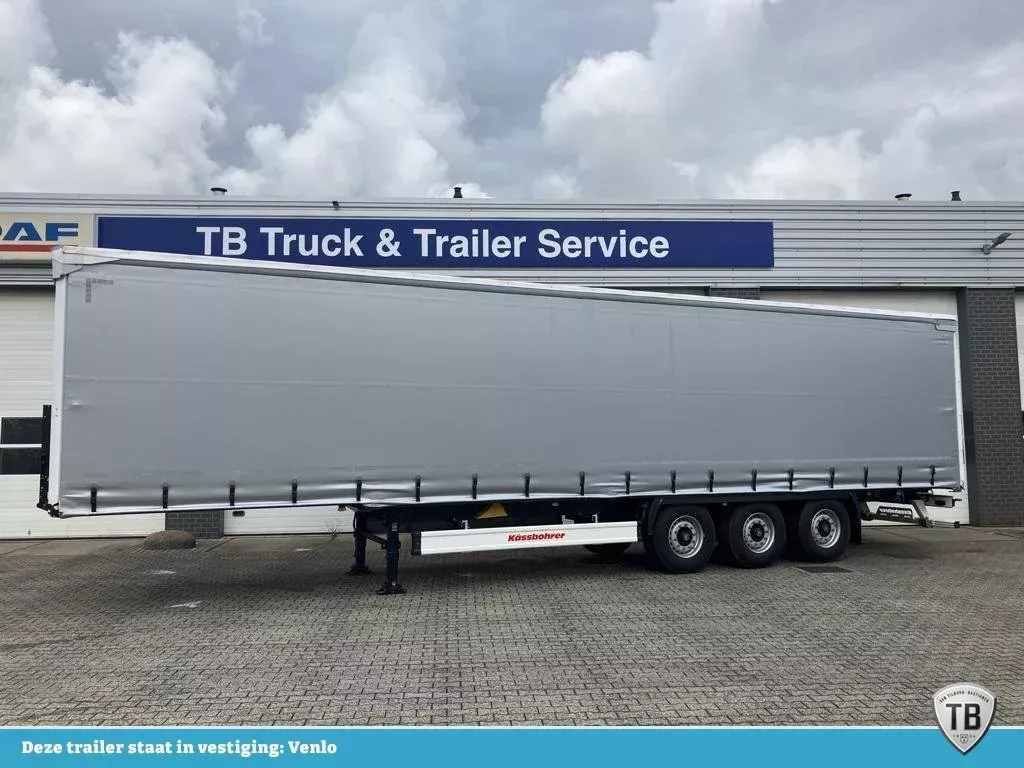 KAESSBOHRER SCS X / 90 - 12 / 27 Schuifzeilen met twee liftassen en hefdak 500mm