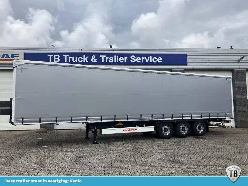 KAESSBOHRER SCS X / 90 - 12 / 27 Schuifzeilen met twee liftassen en hefdak 500mm