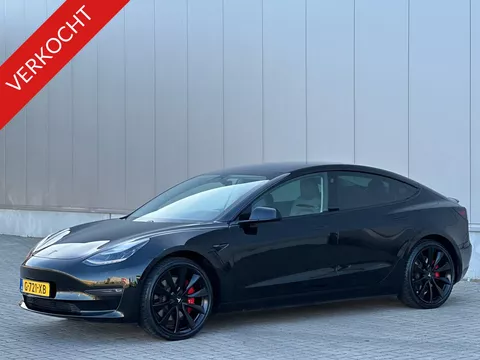Tesla Model 3 Performance 75 kWh DUAL MOTOR AUTOPILOT BTW NAP
