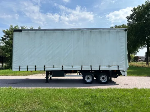 Doornwaard Be oplegger 8500 kg schuifzeilen laadklep 1500 KG