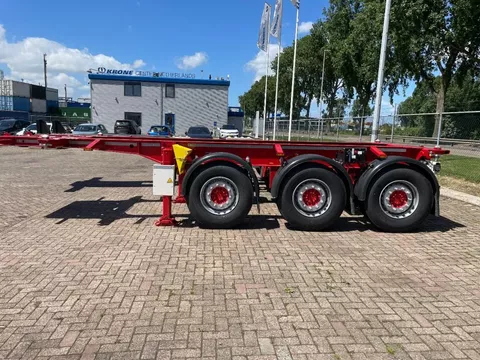 Krone 20 ft tankcontainer chassis