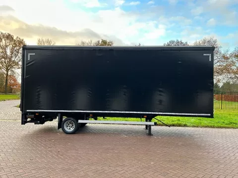 Veldhuizen be oplegger 5.5 ton  snel schuifzeilen 1000 kg laadklep