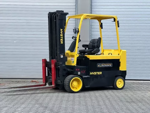 Hyster E 5.50 XL 5.5ton 355uur!! Nieuwstaat!! Nieuwe accu!! Sideshift eerste eigenaar