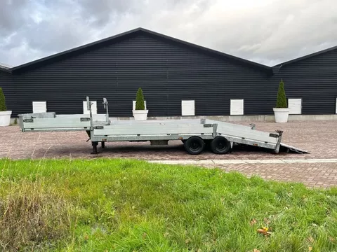 kuiper Be oplegger  9 ton knikvloer met luiken